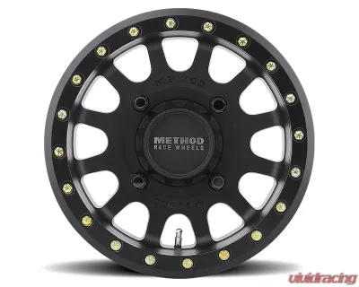 Method Race Wheels MR401 UTV Beadlock 15x7 4x136 13mm Matte Black CLEARANCE - MR40157047543B