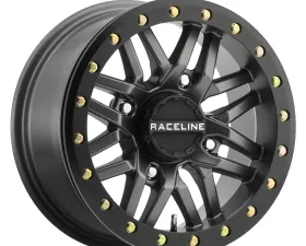Raceline Wheels Ryno Gun Metal W/Black Ring 15x10 4x156 (5+5)
