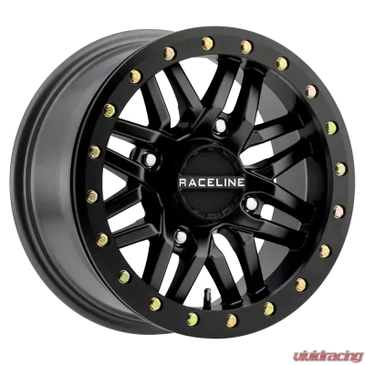 Raceline Ryno Beadlock Black 14x7 4x156.0 10 - A91B-47056-52