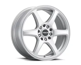 Raceline 146S Matrix Gloss Silver Wheel 14X5.5 4X100|4X114.3 35mm