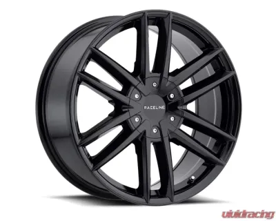 Raceline 158B Impulsive Gloss Black Wheel 18x8 6X132|6X120 35mm - 158B-88074+35