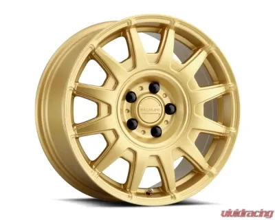 Raceline 401GD Aero Wheel 15x7 5x100 15mm Gloss Gold - 401GD-57016+15