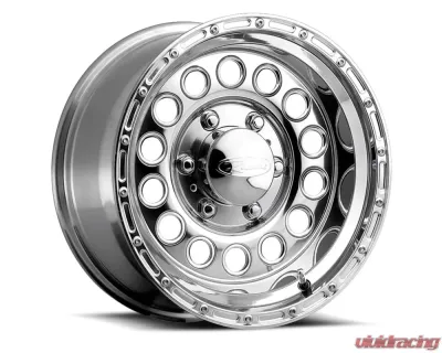 Raceline 887 Rockcrusher Polished Wheel 16X10 6X139.7 -24mm - 887-60060