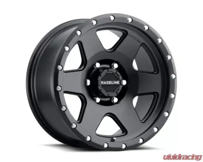 Raceline 946B Boost Satin Black Wheel 17X8 5X110 35mm - 946B-78021+35