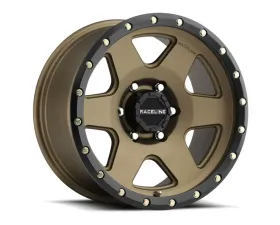 Raceline 946BZ Boost Bronze w/ Black Lip Wheel 18X8 5X110 35mm