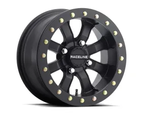 Raceline A71 Mamba Beadlock Black Wheel 14x8 4x137 0mm 4+4