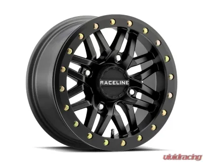 Raceline A91B Ryno Beadlock Satin Black Wheel 15x10 4x137 0mm 5+5 - A91B-51037-55