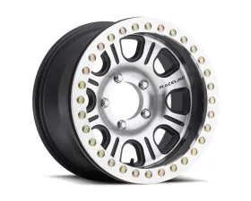 Raceline RT232 Monster Wheel 15x8 6x5.5 -32mm Black Machined Face
