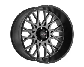 Vision 412 Rocker Wheel 18x9 6x135 12mm Anthracite with Satin Black Lip