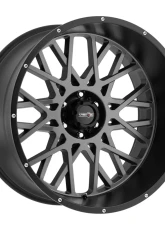 Vision 412 Rocker Wheel 22x12 8x6.5 -51mm Anthracite with Satin Black Lip                                     - 412-22281ABL-51 - Image 11