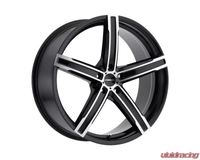 Vision Boost Gloss Black Machined Face Wheel 17x8 5x112 38 - 469-7845GBMF38