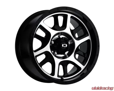 Vision Split Gloss Black Machined Face Wheel 18x9 5x114.3 18 - 419VT8965GBMF18