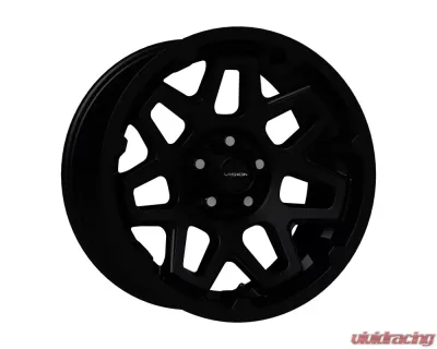 Vision Se7en Satin Black Wheel 18x9 5x114.3 18 - 416VT8965SB18