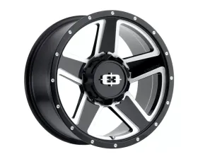 Vision Empire Gloss Black Milled Spokes Wheel 16x6 8x165.1 0