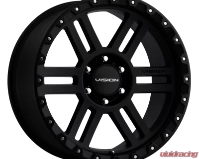 Vision Wheels Manx 2 Wheel 20x9 6x139.7 12mm Satin Black - 354-2983SB12