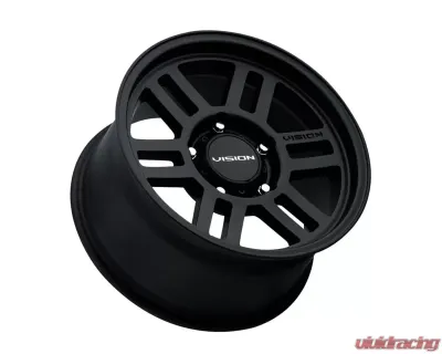 Vision Wheels M2 Overland Wheel 16x6.5 6x1300 45 BKMTXX Satin Black - 355-6663SB45