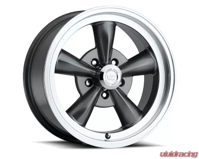 Vision Legend 6 Wheel 17x8 6x139.7 0mm Gunmetal Machined Lip - 141H7883GM0