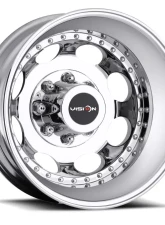 Vision 181 Hauler Dually Wheel 16x5.50 6x205 120mm Hyper Silver                                     - 181Z6526HSF161 - Image 4
