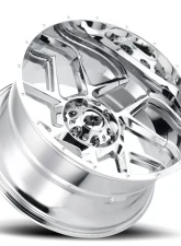 Vision 360 Silver Wheel 20x10 5x5 -25mm Chrome                                     - 360-20073C-25 - Image 2