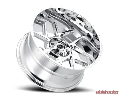 Vision 360 Silver Wheel 20x10 5x5 -25mm Chrome - 360-20073C-25