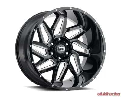 Vision 361 Spyder Wheel 20x10 5x5.5 -25mm Satin Black - 361-20085SB-25