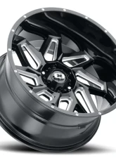 Vision 361 Spyder Wheel 20x10 5x5.5 -25mm Satin Black                                     - 361-20085SB-25 - Image 4