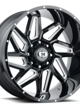 Vision 361 Spyder Wheel 20x10 5x5.5 -25mm Satin Black                                     - 361-20085SB-25 - Image 5