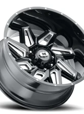 Vision 361 Spyder Wheel 20x10 5x5.5 -25mm Satin Black                                     - 361-20085SB-25 - Image 6