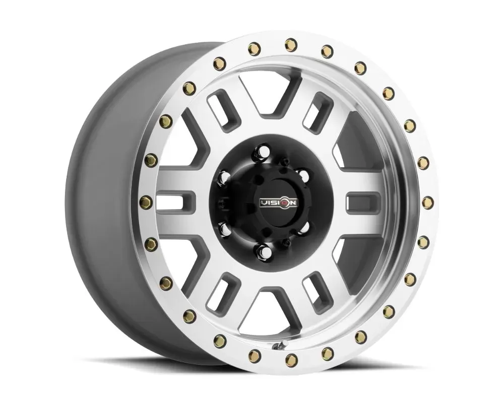 Vision 398 Manx Wheel 18x9 6x5.5 0mm Machined - 398-8983ACMF0