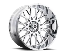 Vision 412 Rocker Wheel 20x10 5x5 -25mm Chrome