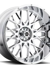 Vision 412 Rocker Wheel 22x10 6x135 -19mm Chrome                                     - 412-22036C-19 - Image 3