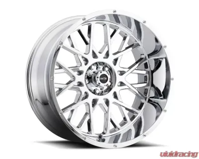 Vision 412 Rocker Wheel 22x10 6x135 -19mm Chrome - 412-22036C-19