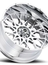 Vision 412 Rocker Wheel 22x10 6x135 -19mm Chrome                                     - 412-22036C-19 - Image 4