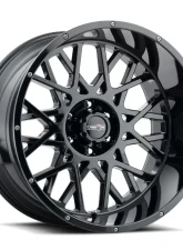 Vision 412 Rocker Wheel 22x10 6x135 -19mm Chrome                                     - 412-22036C-19 - Image 5