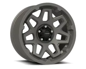 Vision Se7En Wheel 17x7 5x114.3 0mm Satin Grey