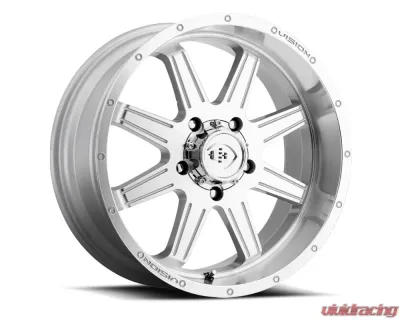 Vision Cannibal Wheel 20x9 5x150 12mm Silver Machined Face - 421H2950SMF12