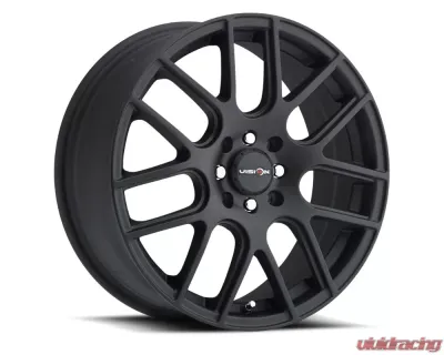 Vision 426 Cross Wheel 16x7 5x4.25 | 5x4.5 38mm Winter Paint-Silver( Salt Resistant) - 426H6714WPS38