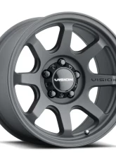 Vision 351 Flow Wheel 17x9 6x5.5 20mm Satin Black                                     - 351-7983SB20 - Image 2