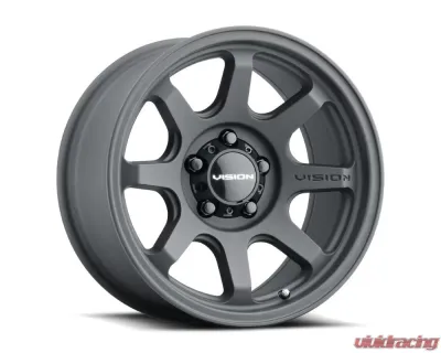 Vision 351 Flow Wheel 17x9 6x5.5 20mm Satin Black - 351-7983SB20