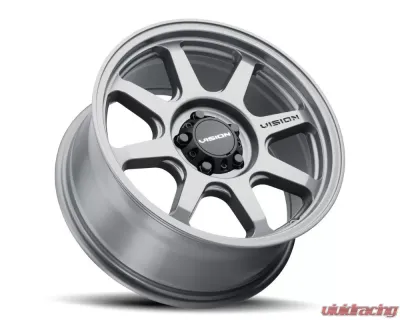 Vision 351 Flow Wheel 17x8 5x110 30mm Satin Gray - 351-7810SG30