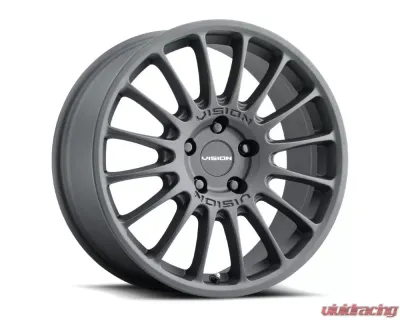 Vision 477 Monaco Wheel 18x8 5x112 38mm Satin Black - 477-8845SB38