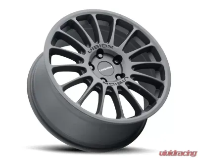 Vision 477 Monaco Wheel 18x8 5x112 38mm Satin Black - 477-8845SB38