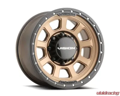 Vision 350 Ojos Wheel 15x8 6x5.5 -28mm Bronze - 350BL5883BZBR-28