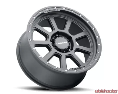 Vision 350 Ojos Wheel 20x9 6x5.5 0mm Satin Black - 350-2984SB0