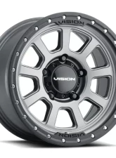 Vision 350 Ojos Wheel 20x9 5x5 10mm Satin Grey                                     - 350-2973SGBL10 - Image 2