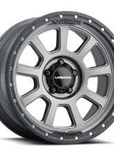 Vision 350 Ojos Wheel 18x9 6x135 12mm Satin Grey                                     - 350-8936SGBL12 - Image 2