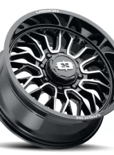 Vision 402 Riot Wheel 20x9 8x170 12mm Gloss Black Machined Face - 20x9                                     - 402-2970GBMF12 - Image 2