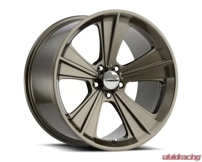 Vision Missile Wheel 20x11 5x114.3 50mm Metallic Bronze - V327-20165BZM50