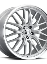 Voxx Wheels Masi Wheel 17x7.50 5x108 40mm Silver Machined Lip                                     - MAS 775-5108-40 SML - Image 2