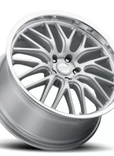 Voxx Wheels Masi Wheel 17x7.50 5x108 40mm Silver Machined Lip                                     - MAS 775-5108-40 SML - Image 3